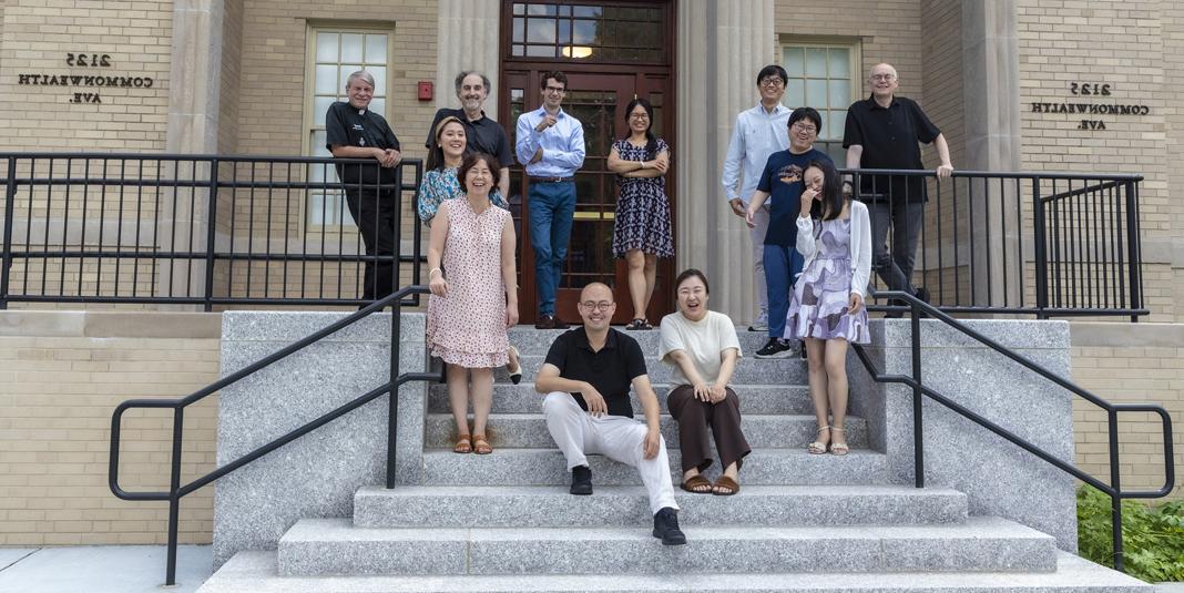 Ricci Institute Fellows and staff group shot